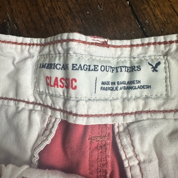 American‎ Eagle Outfitter Red  Mens Shorts 31 - Picture 2 of 7